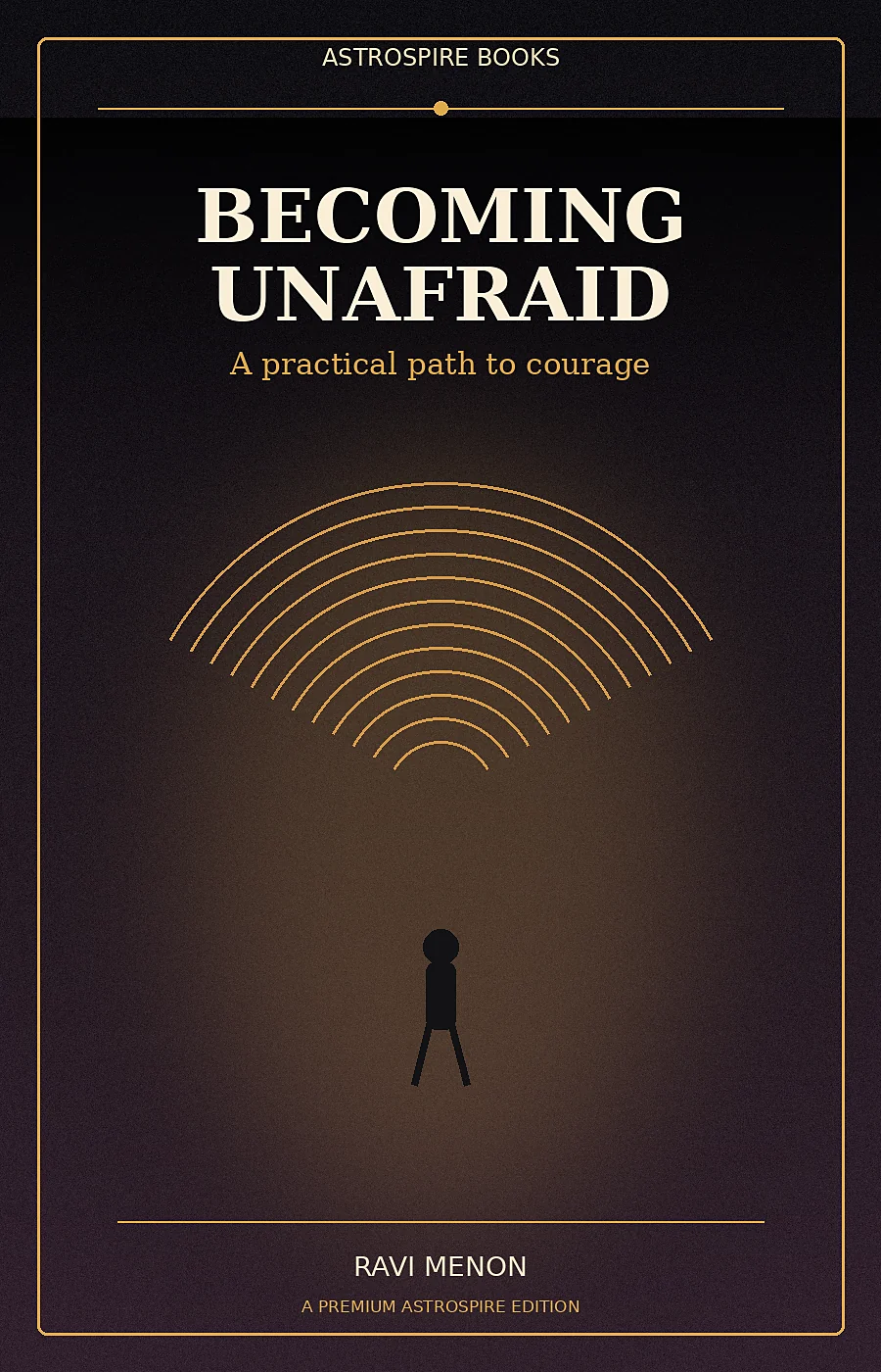 Concept cover for BECOMING UNAFRAID