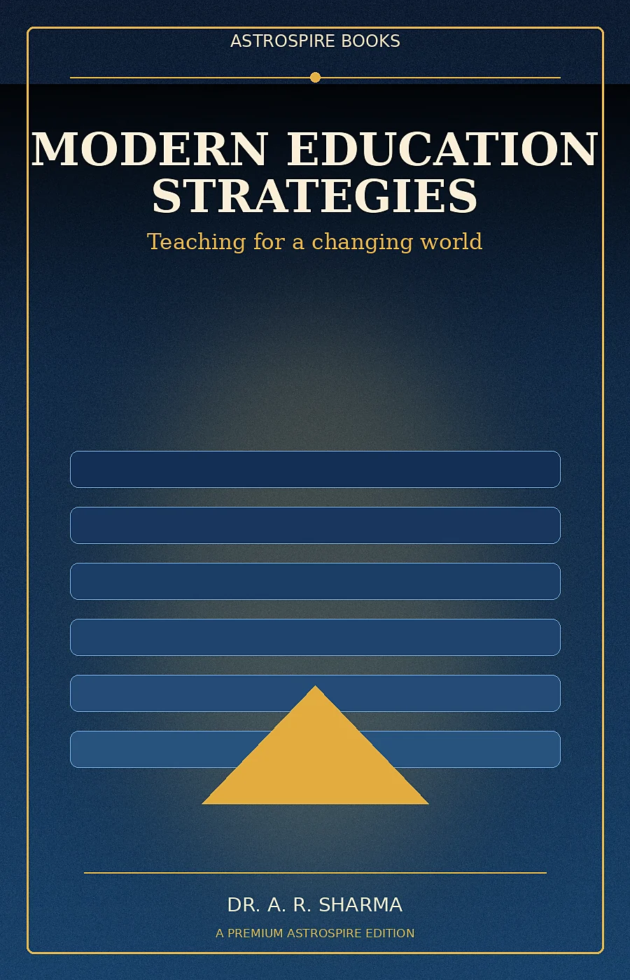 Original launch cover for Modern Education Strategies