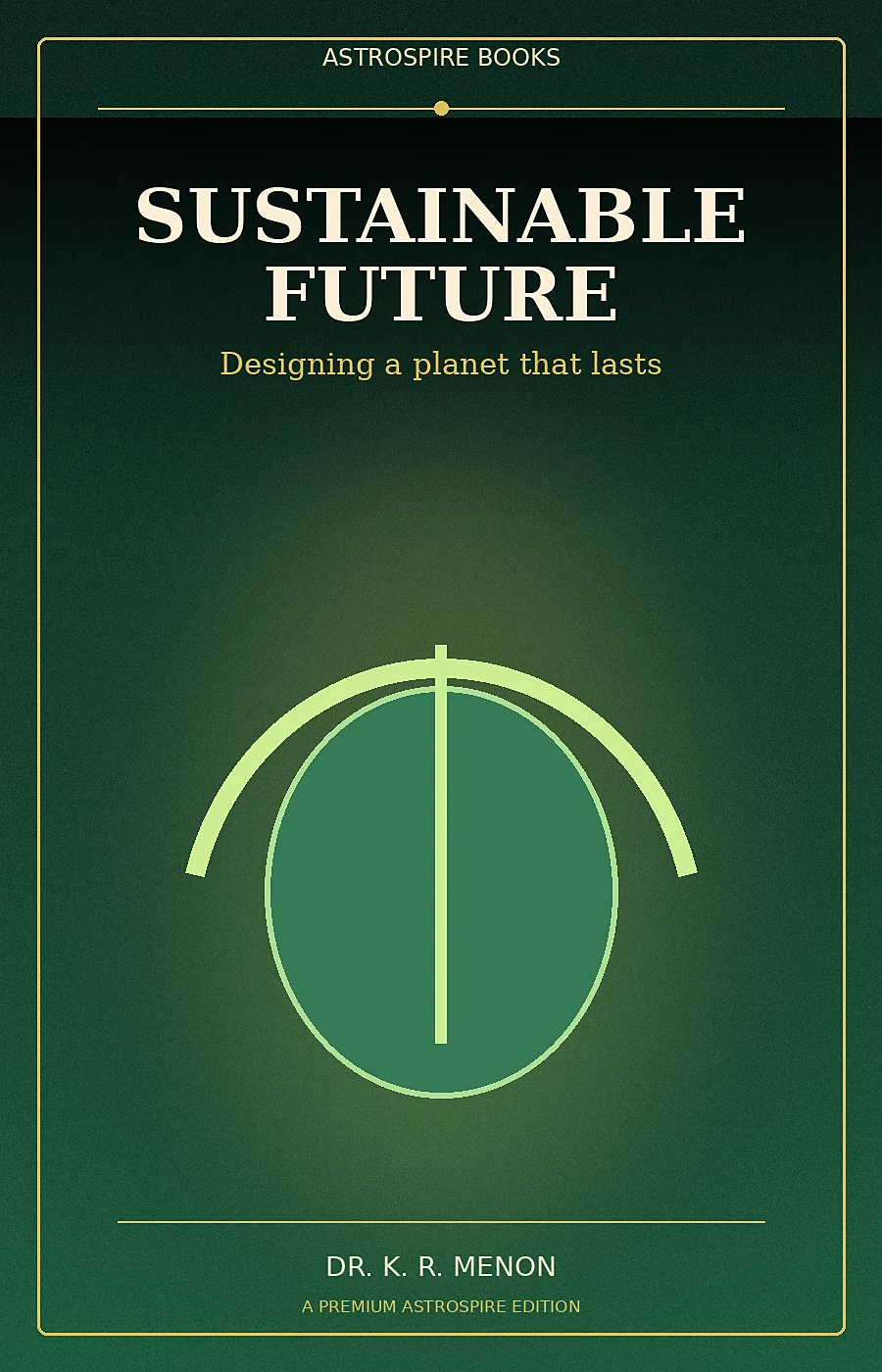 Original launch cover for Sustainable Future